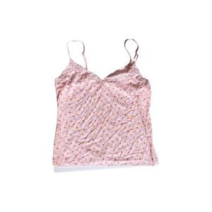 Victoria’s Secret mesh lace polka dot top